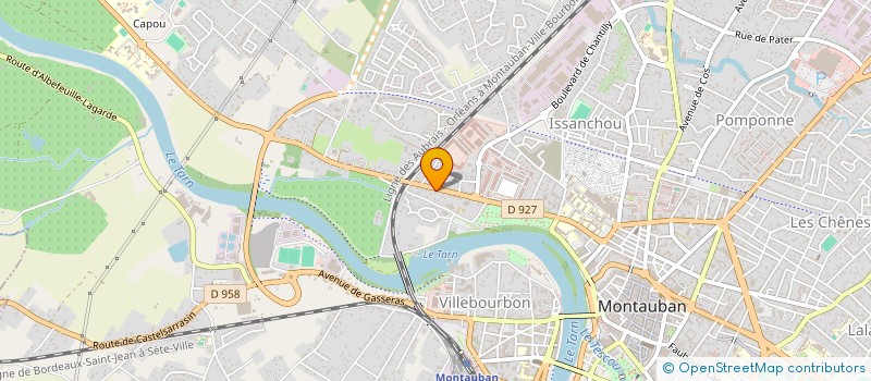 localisation de l'entreprise SCI MIPAVI  MONTAUBAN