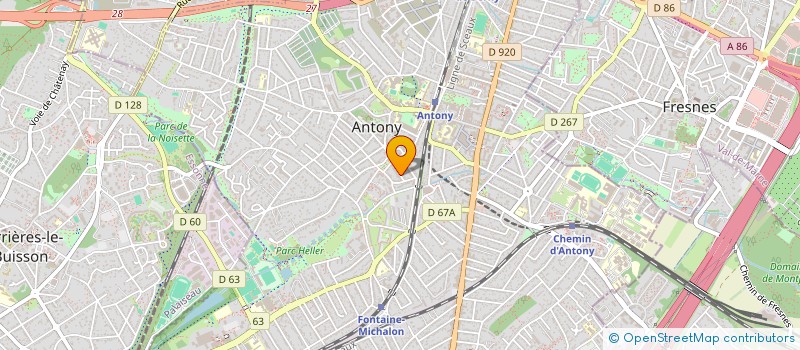 localisation de l'entreprise SCI MIPC à ANTONY
