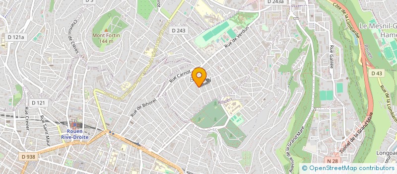 localisation de l'entreprise SCI MIPHI  BIHOREL