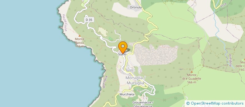 localisation de l'entreprise SCI MIPHI à MORSIGLIA