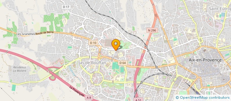 localisation de l'entreprise SCI MIPHISER à AIX-EN-PROVENCE