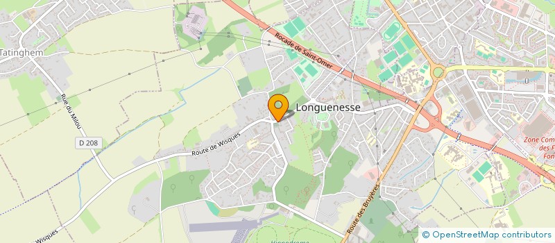 localisation de l'entreprise SCI MIQUEL -SELLIER  LONGUENESSE