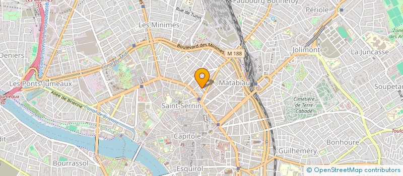 localisation de l'entreprise SCI MIQUELOU  TOULOUSE