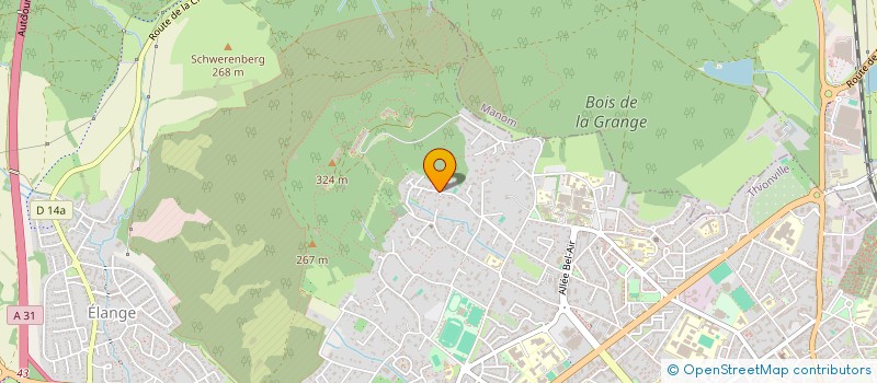 localisation de l'entreprise SCI MIRA à THIONVILLE