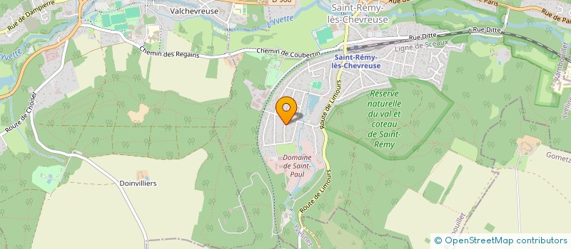localisation de l'entreprise SCI MIRA  SAINT-REMY-LES-CHEVREUSE