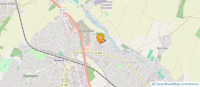 localisation de l'entreprise SCI MIRA  EZANVILLE