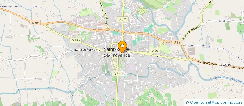 localisation de l'entreprise SCI MIRABEAU à SAINT-REMY-DE-PROVENCE