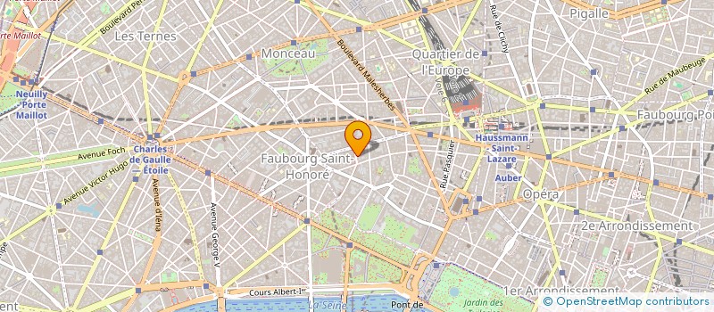 localisation de l'entreprise SCI MIRABEAU  PARIS