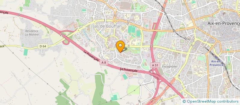 localisation de l'entreprise SCI MIRABEAU  AIX-EN-PROVENCE