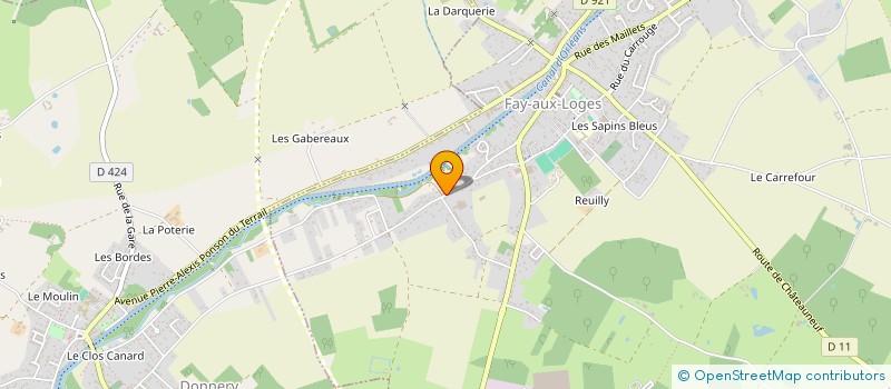 localisation de l'entreprise SCI MIRABEAU à FAY-AUX-LOGES