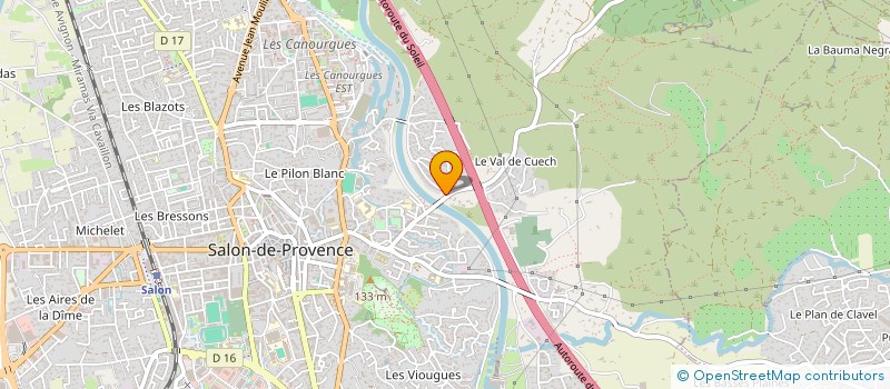 localisation de l'entreprise SCI MIRABEL  VENISSIEUX