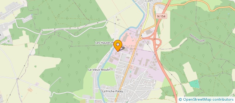 localisation de l'entreprise SCI MIRABEL à GRAVIGNY