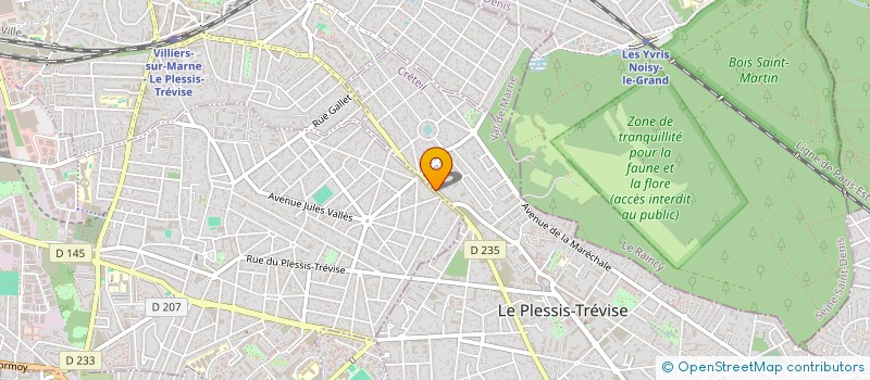 localisation de l'entreprise SCI MIRABELLE  LE PLESSIS-TREVISE