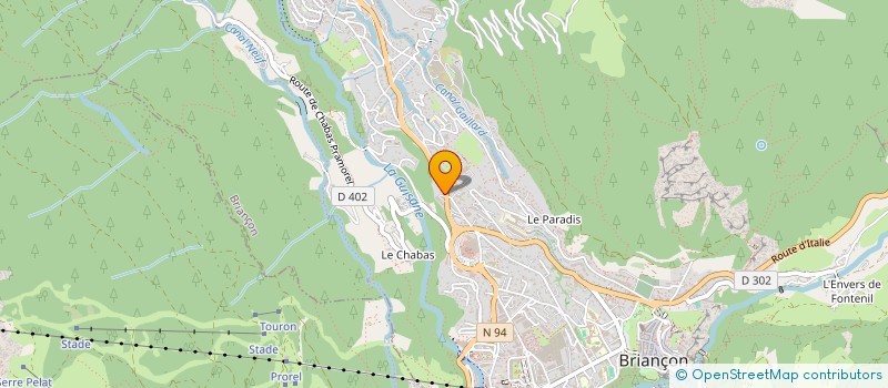 localisation de l'entreprise SCI MIRABELLE à BRIANCON