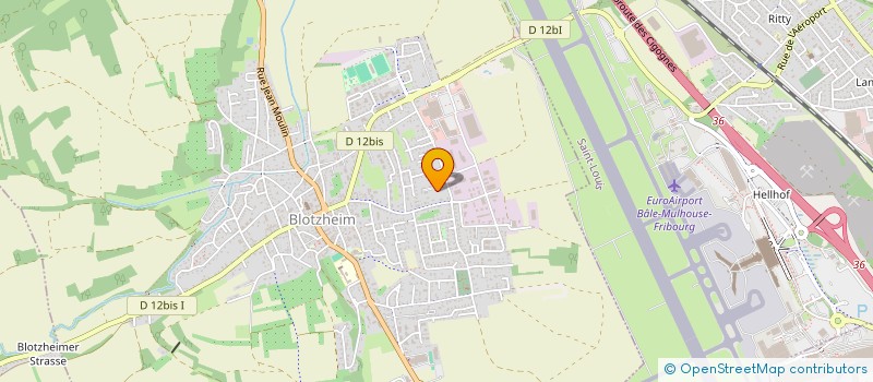 localisation de l'entreprise SCI MIRABELLE  BLOTZHEIM