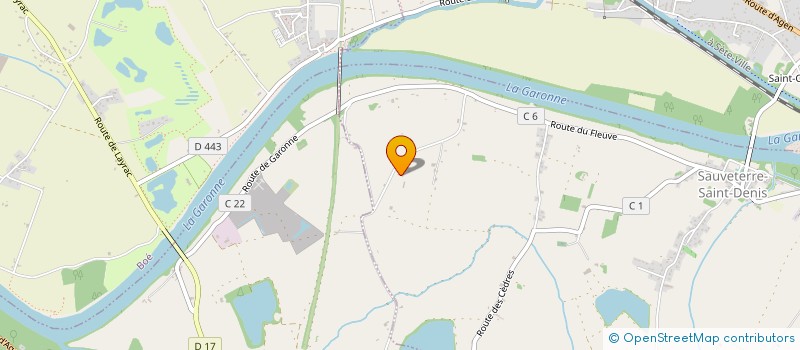 localisation de l'entreprise SCI MIRADOR MANAGEMENT  SAUVETERRE-SAINT-DENIS