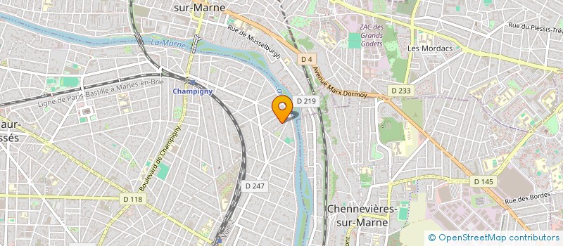 localisation de l'entreprise SCI MIRAJ à SAINT-MAUR-DES-FOSSES