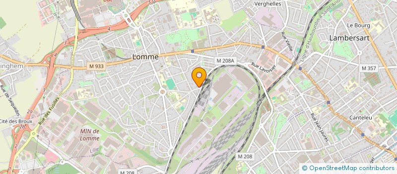 localisation de l'entreprise SCI MIRAJ'C à LILLE