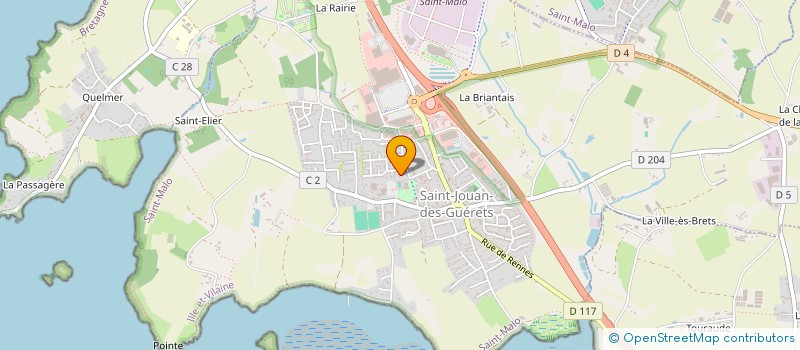 localisation de l'entreprise SCI MIRAL  SAINT-JOUAN-DES-GUERETS