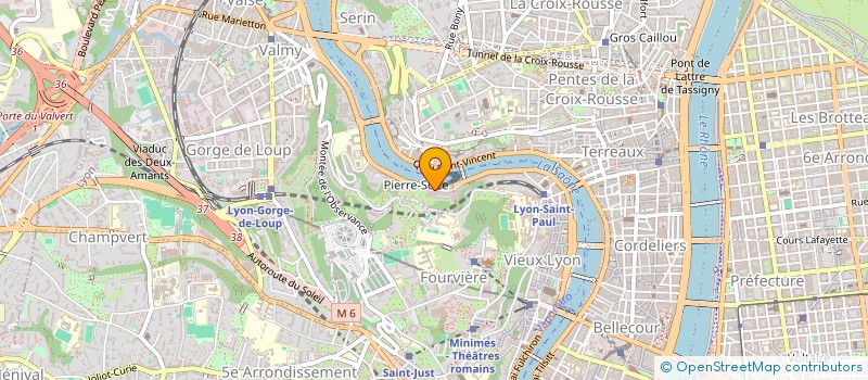 localisation de l'entreprise SCI MIRALEX  LYON