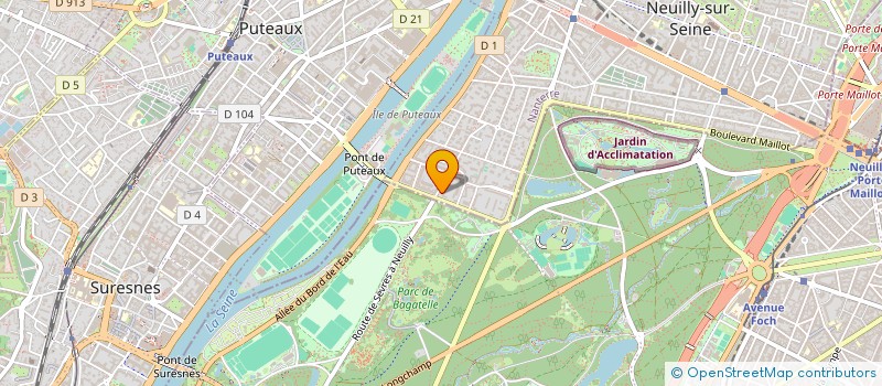 localisation de l'entreprise SCI MIRALOR à NEUILLY-SUR-SEINE