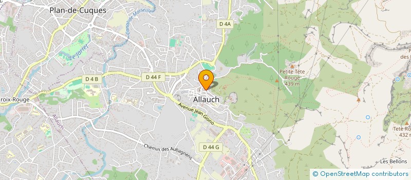 localisation de l'entreprise SCI MIRAMAR  ALLAUCH