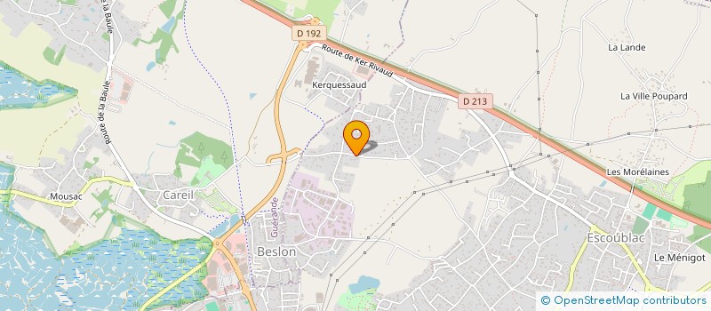 localisation de l'entreprise SCI MIRAMAR à LA BAULE-ESCOUBLAC