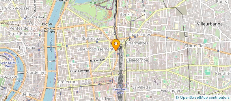 localisation de l'entreprise SCI MIRAMAR  LYON