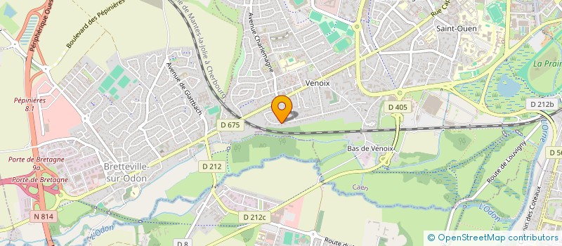localisation de l'entreprise SCI MIRAMONT à CAEN