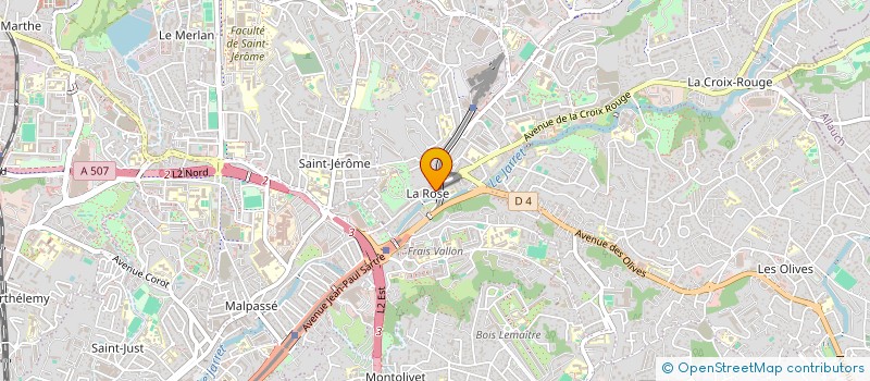 localisation de l'entreprise SCI MIRAN à MARSEILLE