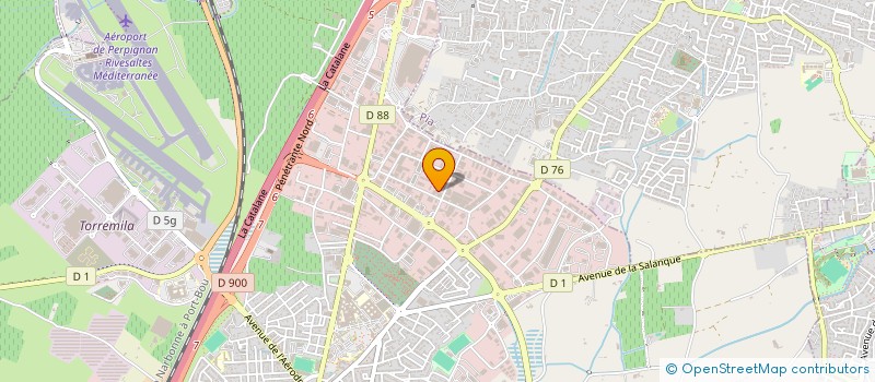 localisation de l'entreprise SCI MIRAN ELSA à PERPIGNAN