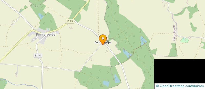 localisation de l'entreprise SCI MIRANDA  PIERRE-LEVEE