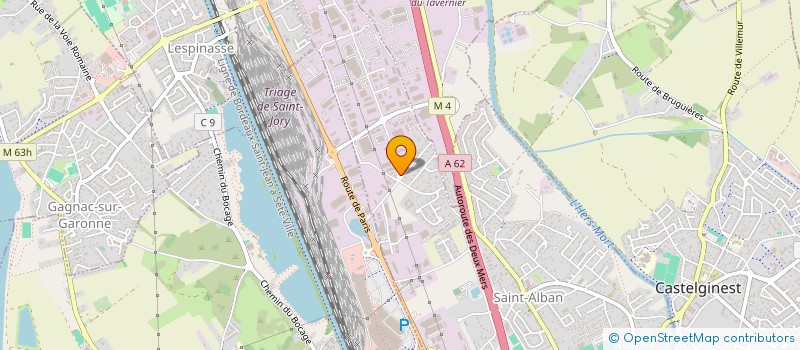 localisation de l'entreprise SCI MIRANDA FRERES  SAINT-ALBAN