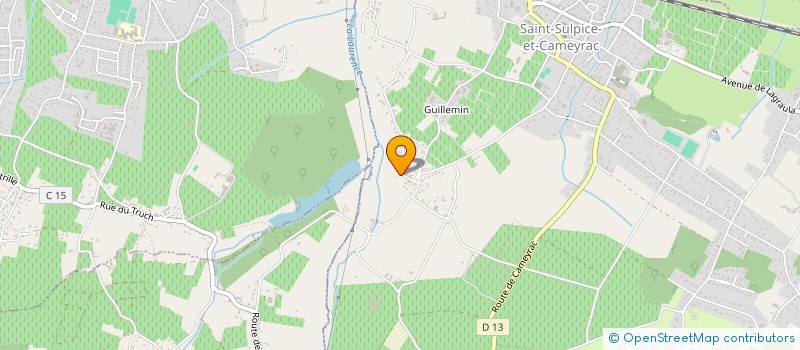 localisation de l'entreprise SCI MIRANDE  SAINT-SULPICE-ET-CAMEYRAC