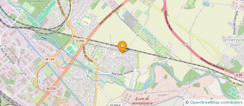 localisation de l'entreprise SCI MIRANDE VOLTAIRE  LONGVIC