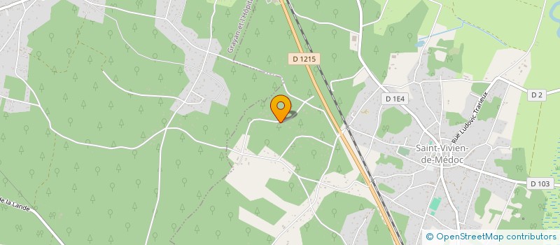 localisation de l'entreprise SCI MIRAS  SAINT-VIVIEN-DE-MEDOC