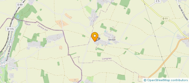 localisation de l'entreprise SCI MIRBEL  LONGNES