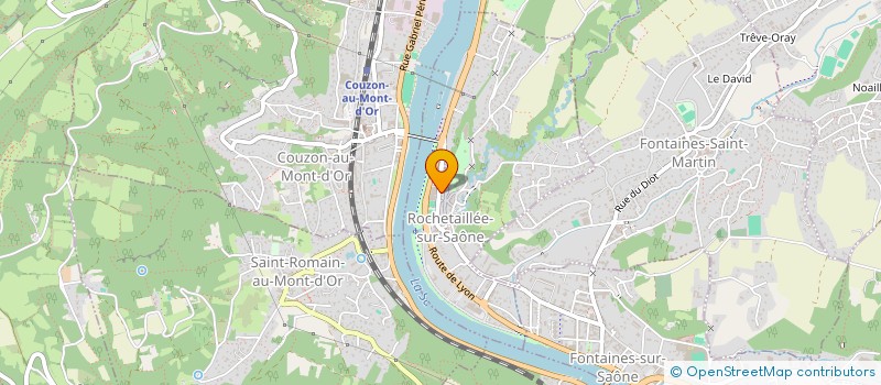 localisation de l'entreprise SCI MIRE  ROCHETAILLEE-SUR-SAONE