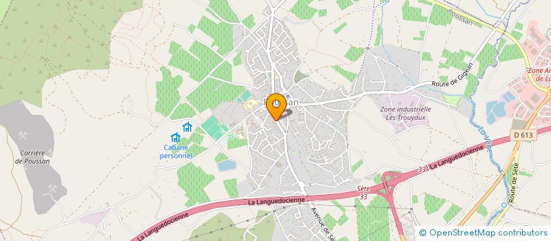 localisation de l'entreprise SCI MIREILLE  POUSSAN