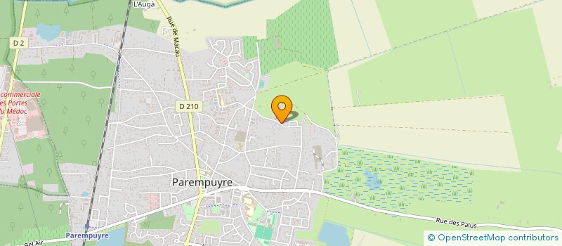 localisation de l'entreprise SCI MIRELLA HOUSE  PAREMPUYRE