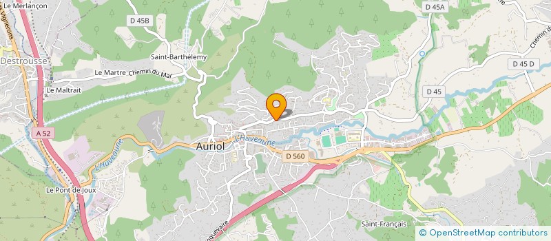 localisation de l'entreprise SCI MIREMONTS à AURIOL
