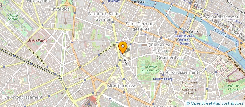 localisation de l'entreprise SCI MIREMY  PARIS