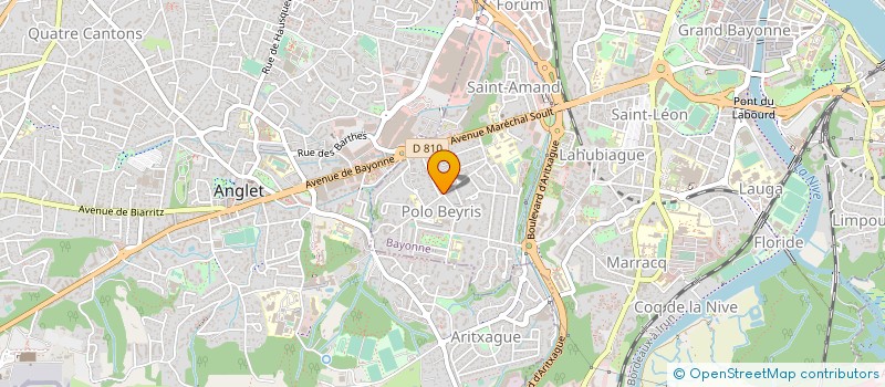 localisation de l'entreprise SCI MIRENCHU à BAYONNE