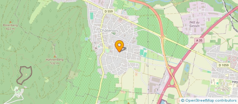 localisation de l'entreprise SCI MIREOU  CHATENOIS