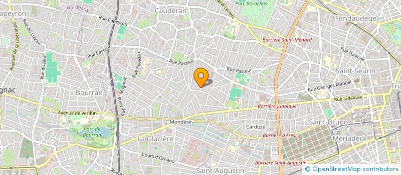 localisation de l'entreprise SCI MIRFAK 33  BORDEAUX