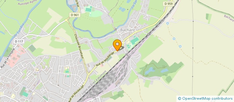 localisation de l'entreprise SCI MIRI  VIEUX-MESNIL