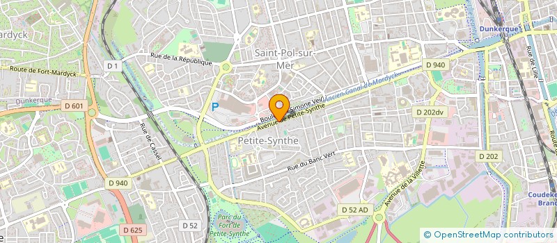 localisation de l'entreprise SCI MIRIAM à DUNKERQUE