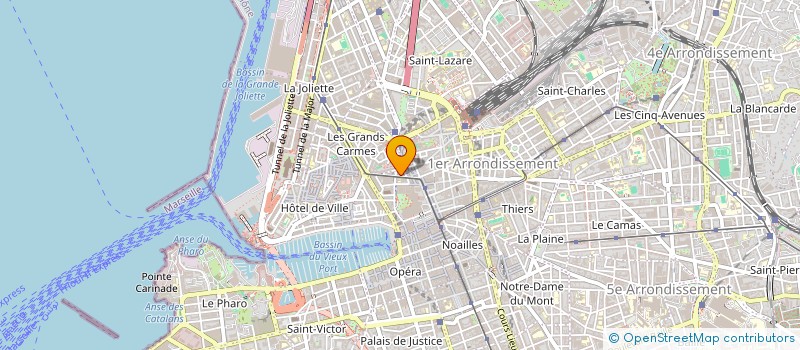 localisation de l'entreprise SCI MIRIZHAH à MARSEILLE