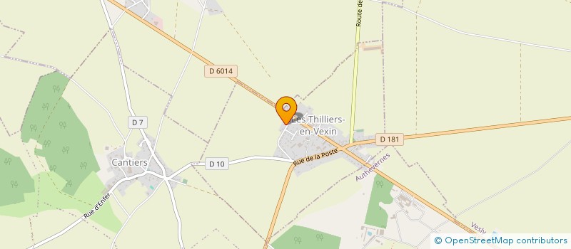 localisation de l'entreprise SCI MIRLET  VEXIN-SUR-EPTE