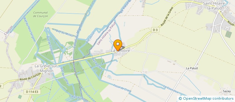 localisation de l'entreprise SCI MIRMAR  SAINT-HILAIRE-LA-PALUD